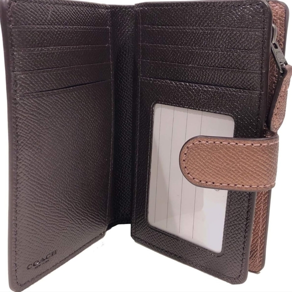 Coach Metallic Rose Gold Purse and Wallet Set - Picture 14 of 14